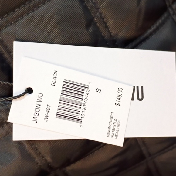 NWT Jason Wu Quilted Puffer Jacket Size Small - Picture 5 of 6